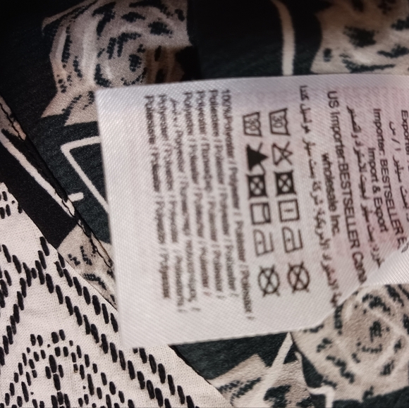 Noisy May 3/4 length sleeve shirt dress size small - Picture 7 of 10